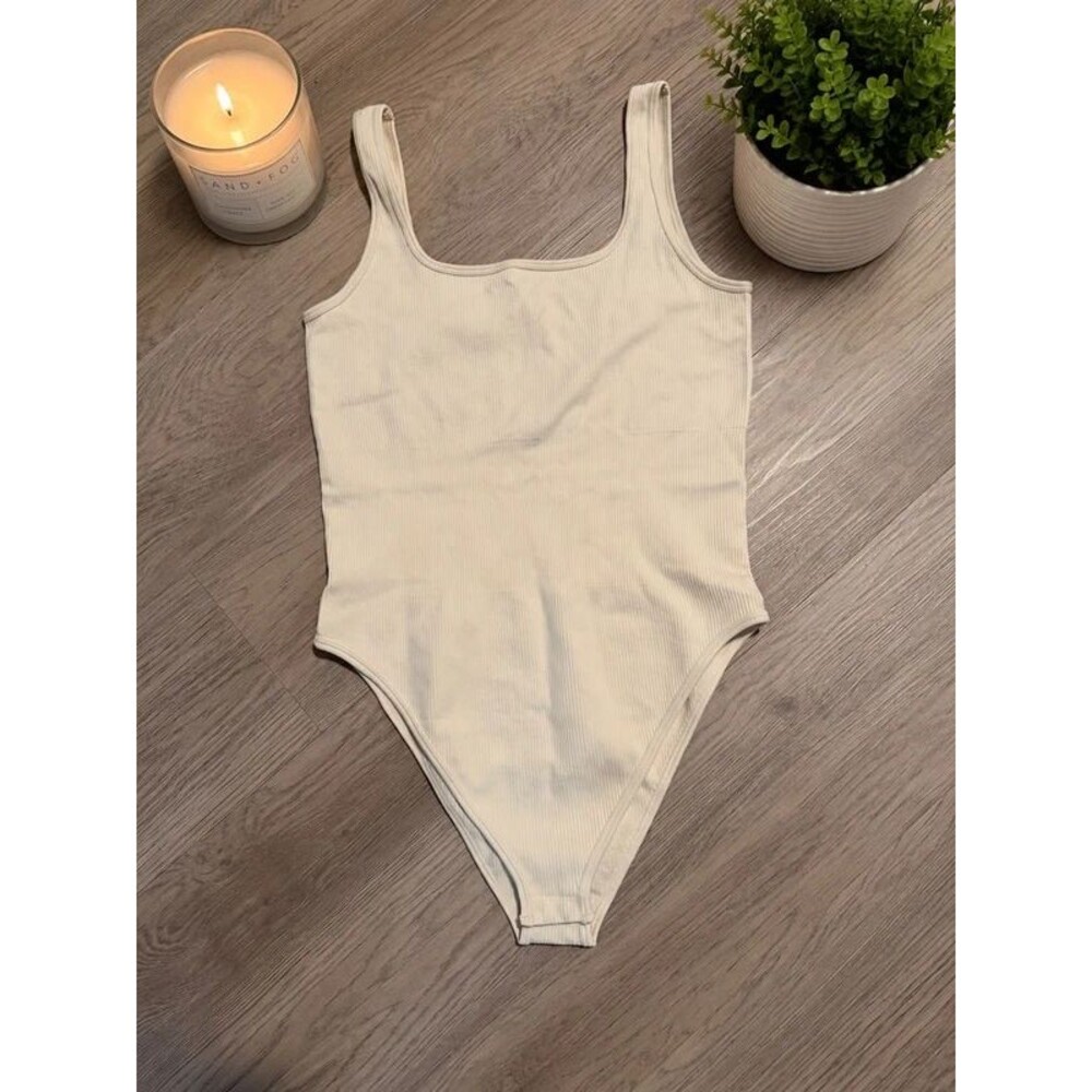 OQQ cream body suit Brand New w/out Tags